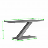 Z Oak Designer Modern Coffee Table